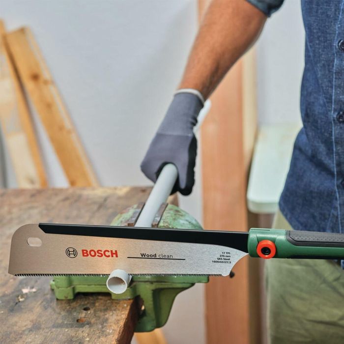 Bosch BOS4053423301762 Sierra Japonesa Dozuki 270 mm - Cortes Precisos Madera/Plástico, Hoja SK5 Flexible, Softgrip 1 Bosch BOS4053423301762 Sierra Japonesa Dozuki 270 mm - Cortes Precisos Madera/Plástico, Hoja SK5 Flexible, Softgrip 1