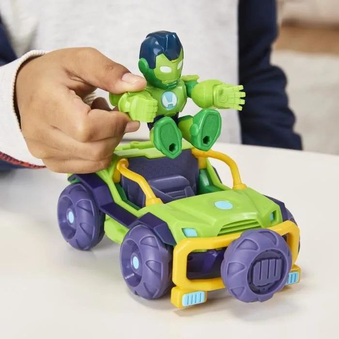 Hasbro HASG14725P0 Figura de Iron Hulk con Vehículo Blindado Bolide, Marvel Iron Man y sus Amigos, Juguete para Niños a partir de 3 Años 5 Hasbro HASG14725P0 Figura de Iron Hulk con Vehículo Blindado Bolide, Marvel Iron Man y sus Amigos, Juguete para Niños a partir de 3 Años 5