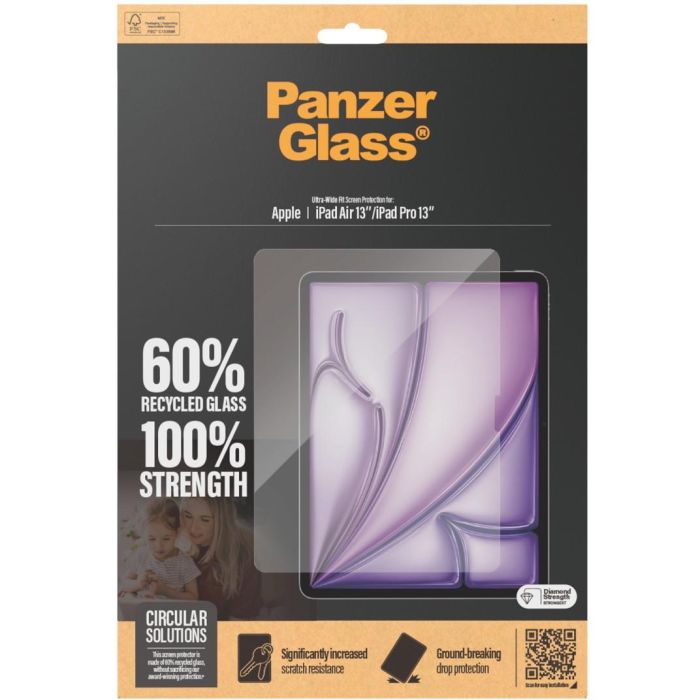 Protector de Pantalla para Tablet Panzer Glass 2835 Apple 2 Protector de Pantalla para Tablet Panzer Glass 2835 Apple 2