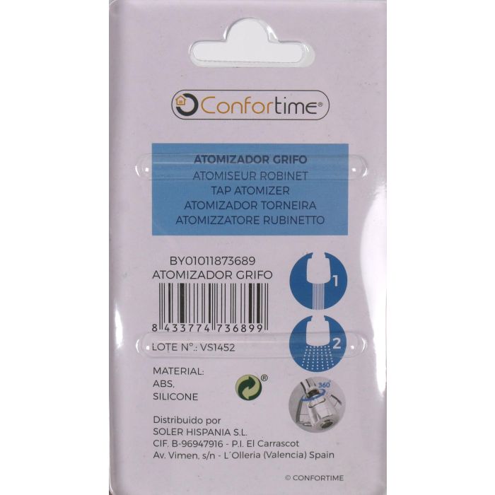 Atomizador para grifo Confortime - Modelo #-96- (24 Unidades) 6 Atomizador para grifo Confortime - Modelo #-96- (24 Unidades) 6