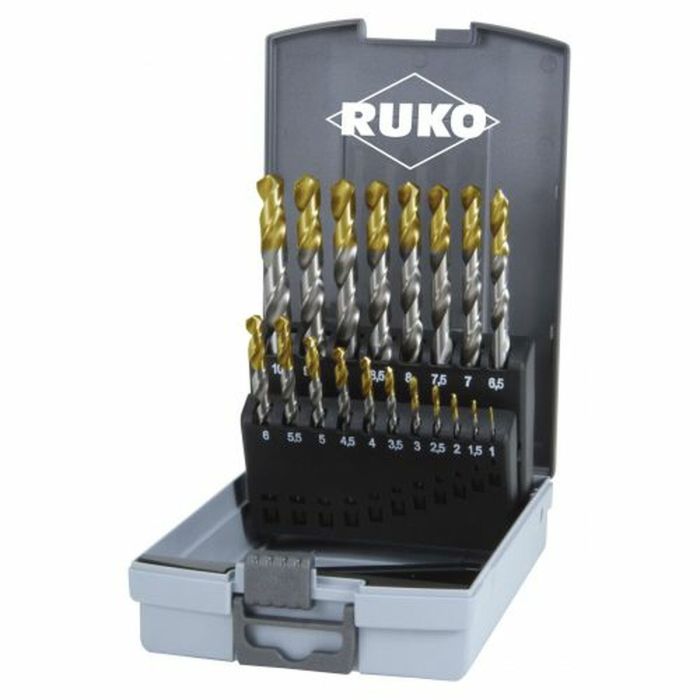 Set de brocas RUKO Estuche 25 Piezas 0 Set de brocas RUKO Estuche 25 Piezas 0