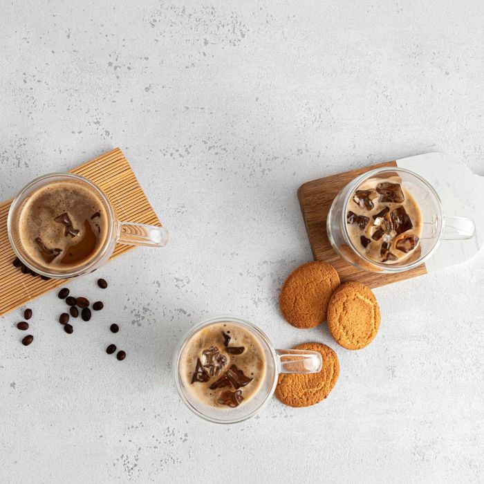 Taza Doble Pared Vidrio Serenia Quid 30 cL (6 Unidades) 3 Taza Doble Pared Vidrio Serenia Quid 30 cL (6 Unidades) 3