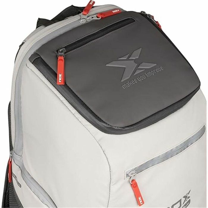 Mochila Deportiva Nox Supra Gris 35 L 3