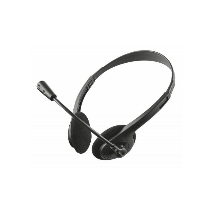 Trust Auriculares Primo Estéreo Jack 3.5 mm Con Micrófono Control Volumen Ajustable Negro 7