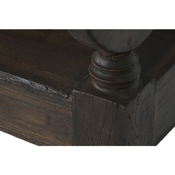 DKD Home Decor Banco Item Home Benches 2c24 Teca Maciza Marrón Oscuro Tallado 196 cm Ancho x 60 cm Fondo x 82 cm Alto 3 DKD Home Decor Banco Item Home Benches 2c24 Teca Maciza Marrón Oscuro Tallado 196 cm Ancho x 60 cm Fondo x 82 cm Alto 3
