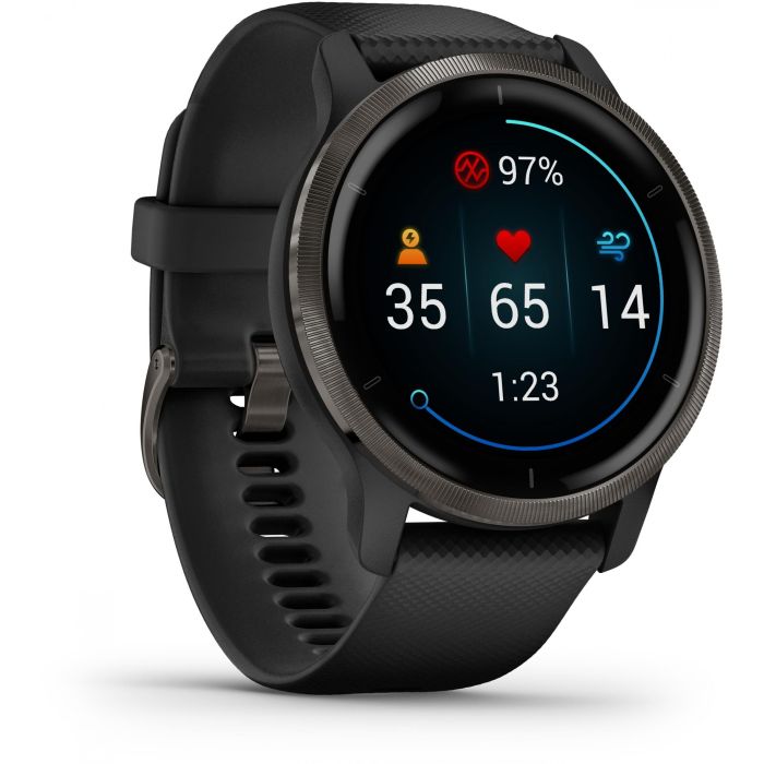 Garmin Venu 2 Smartwatch GPS 45mm, Reloj Inteligente Fitness con Música, Pagos y Monitor de Salud, Color Negro 47 Garmin Venu 2 Smartwatch GPS 45mm, Reloj Inteligente Fitness con Música, Pagos y Monitor de Salud, Color Negro 47
