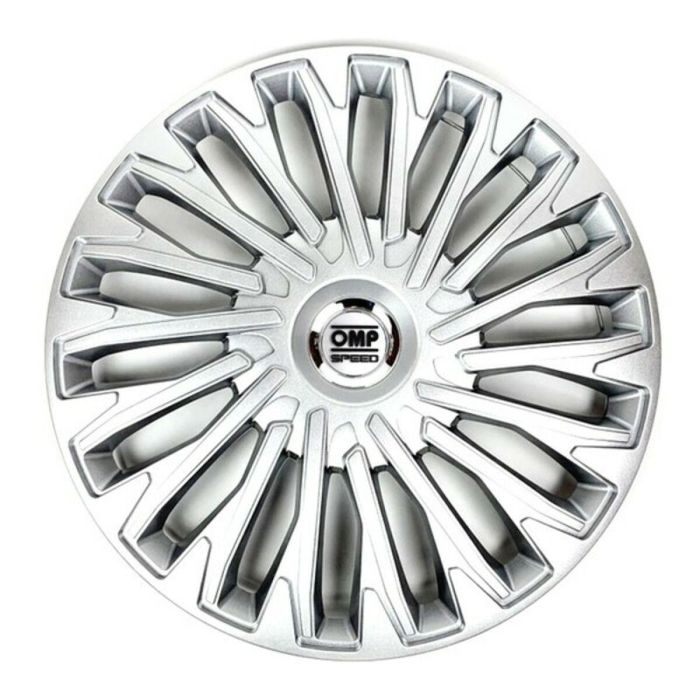 Tapacubos OMP Stinger Speed Plateado 16" (4 uds) Tapacubos OMP Stinger Speed Plateado 16" (4 uds)