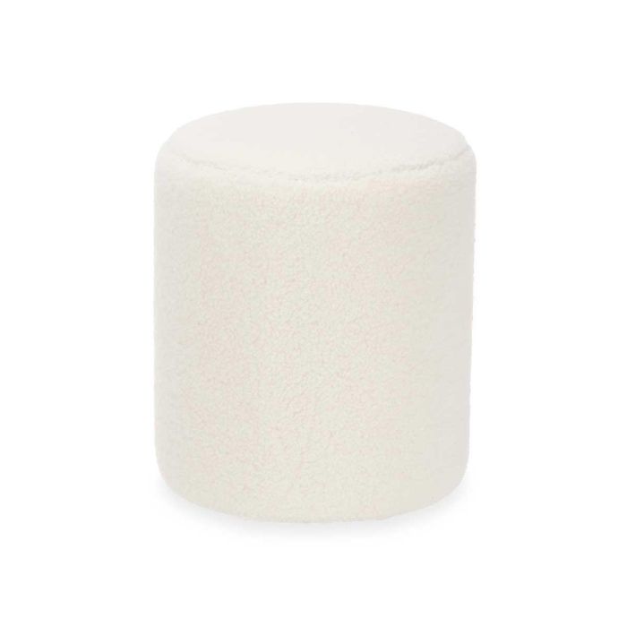 Puff Borreguito Pequeño Blanco Giftdecor 32x36x32 cm - Madera MDF y Tela 1 Puff Borreguito Pequeño Blanco Giftdecor 32x36x32 cm - Madera MDF y Tela 1