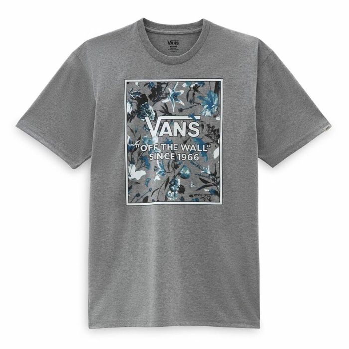 Camiseta de Manga Corta Hombre Vans Night Gris oscuro