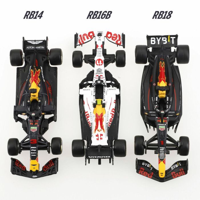 Coche de carreras Red Bull BURAGO (4 Unidades) 2 Coche de carreras Red Bull BURAGO (4 Unidades) 2