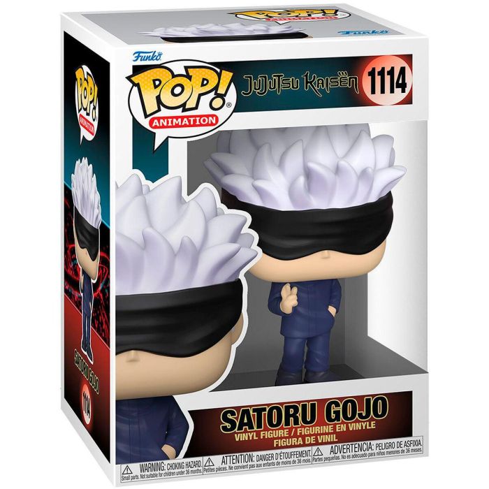 Funko Pop Jujutsu Kaisen Satoru Gojo - Figura de Vinilo de 9 cm con Caja Original 1