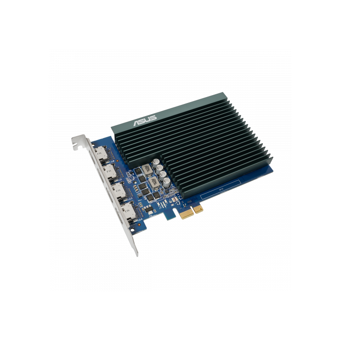 Asus 90YV0H20-M0NA00 Tarjeta Gráfica NVIDIA GeForce GT 730 2GB GDDR5 64 bits PCIe 2.0 384 CUDA Cores Resolución 4K HDMI 1