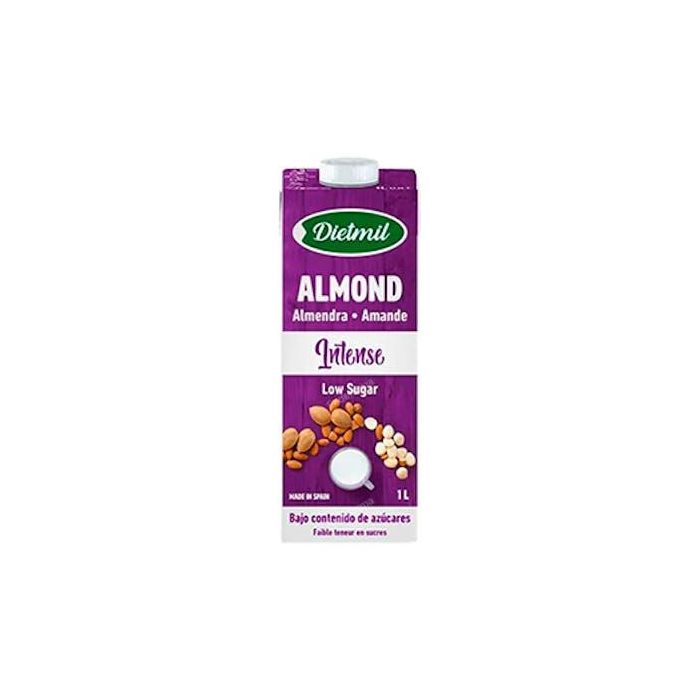 Diemil Bebida de Almendras Edulcorada con Panela 1 Litro