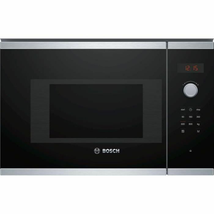 Bosch SER4 BFL523MS1F Microondas de encastre simple acero inoxidable 20 L, 38,2 x 59,4 x 31,7 cm 0 Bosch SER4 BFL523MS1F Microondas de encastre simple acero inoxidable 20 L, 38,2 x 59,4 x 31,7 cm 0