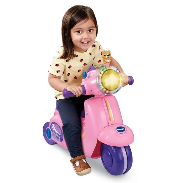 VTech 3417765723551 Paseo en Scooter Interactivo 3 en 1 Rosa 2 VTech 3417765723551 Paseo en Scooter Interactivo 3 en 1 Rosa 2