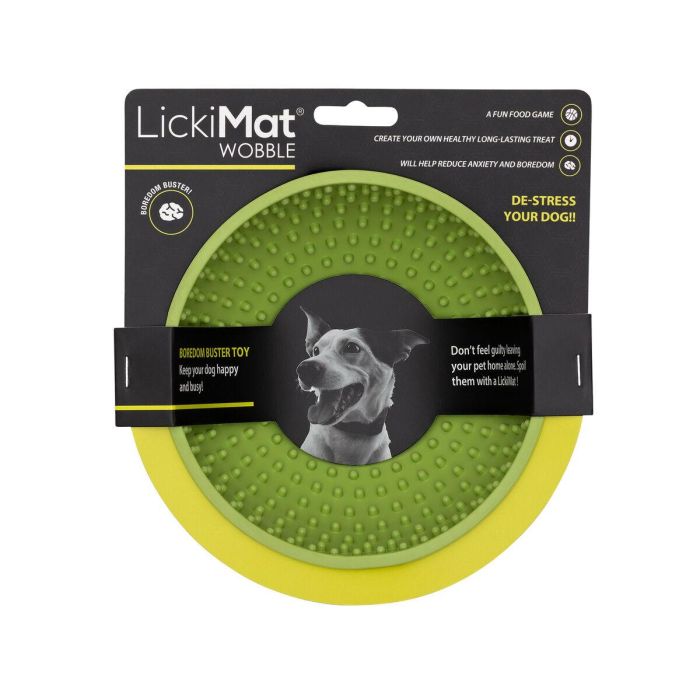 Lickimat Perro Wobble Perro Verde 3 Lickimat Perro Wobble Perro Verde 3