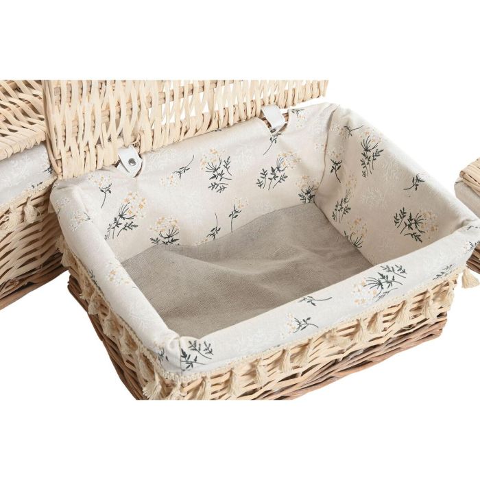 Cesta Ropa Shabby DKD Home Decor Natural 33 x 20 x 42 cm Set de 3 2 Cesta Ropa Shabby DKD Home Decor Natural 33 x 20 x 42 cm Set de 3 2