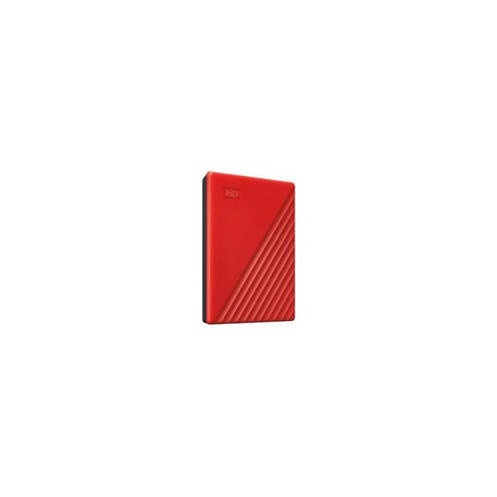 Western Digital My Passport disco duro externo 2000 GB Rojo 2