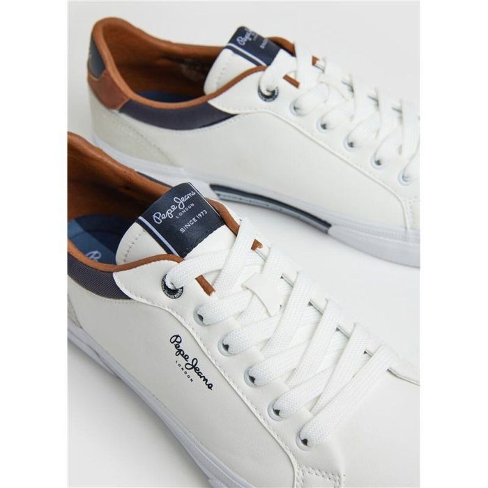Zapatillas Deportivas Hombre Pepe Jeans Kenton Court Blanco 6