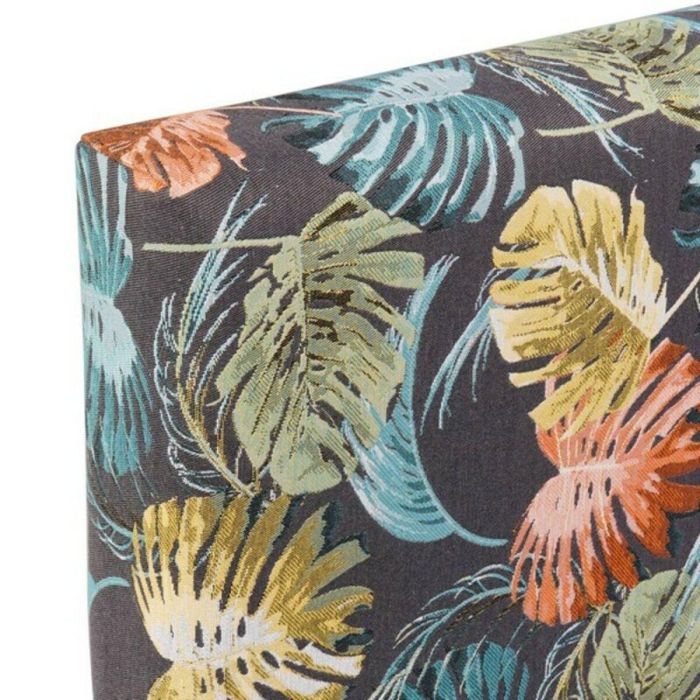 DKD Home Decor Cabecero de Cama Tropical 160 cm Ancho x 60 cm Alto, Poliéster, Madera y MDF, Hecho a mano, Desmontable 3 DKD Home Decor Cabecero de Cama Tropical 160 cm Ancho x 60 cm Alto, Poliéster, Madera y MDF, Hecho a mano, Desmontable 3
