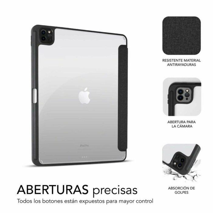 Subblim SUBCST-5SC400 Funda Clear Shock Negra para iPad Pro 11" (2020-2022) y Air 4/5 Gen con Soporte y Ranura Apple Pencil 2 Subblim SUBCST-5SC400 Funda Clear Shock Negra para iPad Pro 11" (2020-2022) y Air 4/5 Gen con Soporte y Ranura Apple Pencil 2