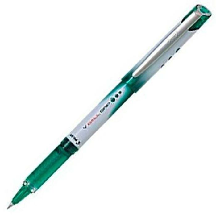 Bolígrafo Roller Pilot V Ball Grip Verde 0,5 mm (12 Unidades) 1 Bolígrafo Roller Pilot V Ball Grip Verde 0,5 mm (12 Unidades) 1