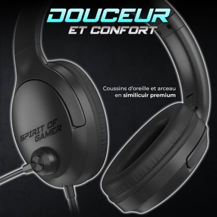 Auriculares con Micrófono Spirit of Gamer Pro H4 Negro 1
