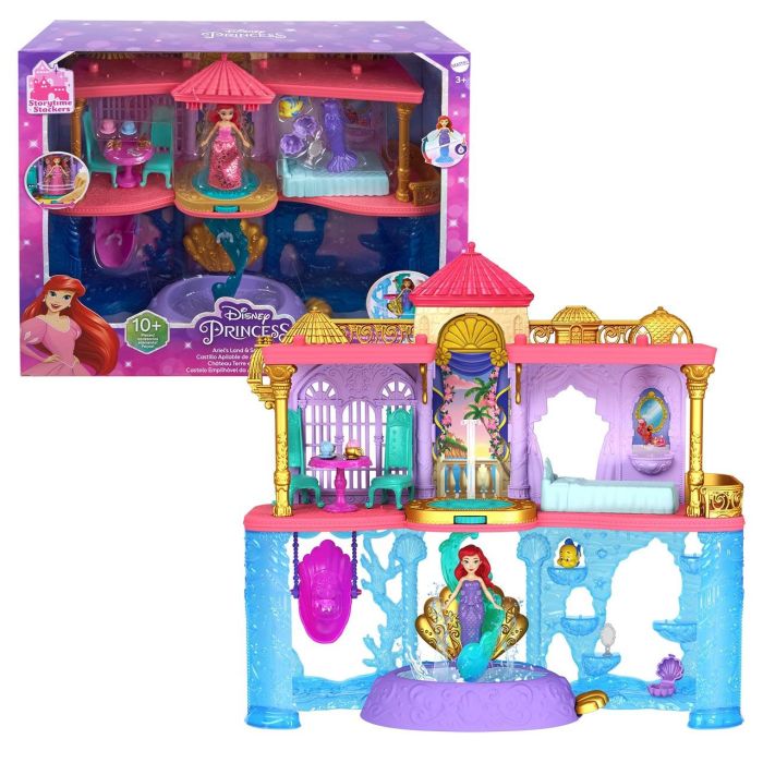 Disney Princess Minis Castillo De Ariel Hlw95 Disney Princes