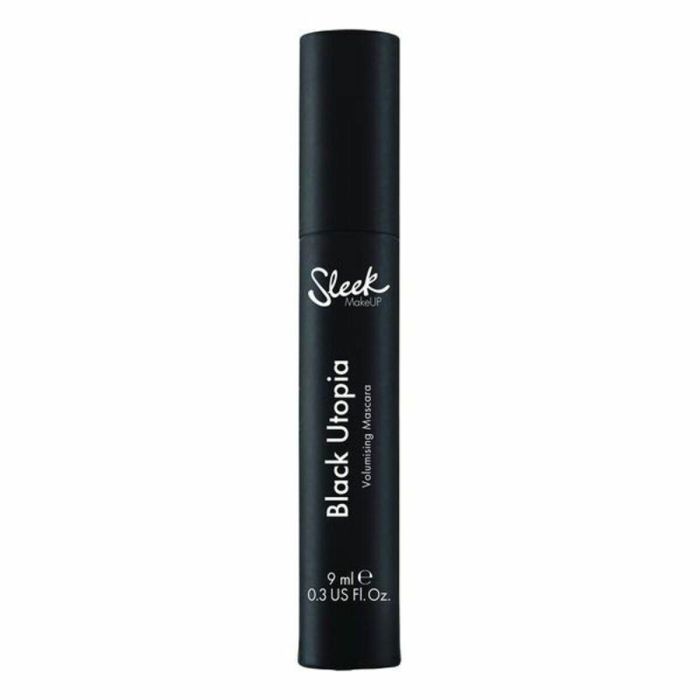 Sleek BLACK UTOPIA Máscara de Pestañas Voluminizadora Larga Duración, Sin Grumos, con Cepillo Gupillón Grande, Vegana, Negro 9ml Sleek BLACK UTOPIA Máscara de Pestañas Voluminizadora Larga Duración, Sin Grumos, con Cepillo Gupillón Grande, Vegana, Negro 9ml
