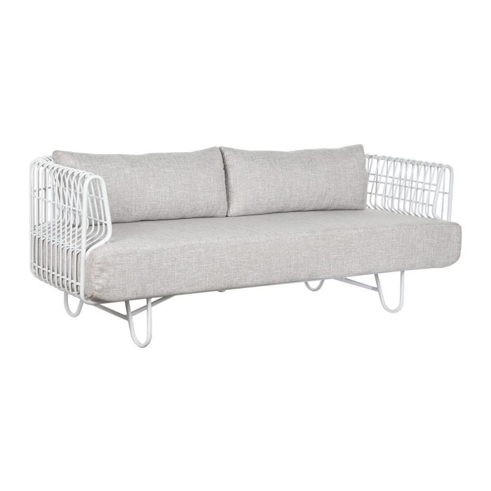 Sofa Urban DKD Home Decor Blanco Beige 66 x 66 x 180 cm