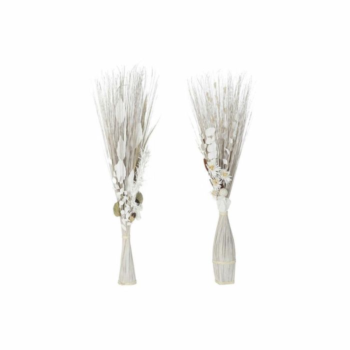 Ramo DKD Home Decor Blanco Natural 40 x 150 x 40 cm (2 Unidades) Ramo DKD Home Decor Blanco Natural 40 x 150 x 40 cm (2 Unidades)