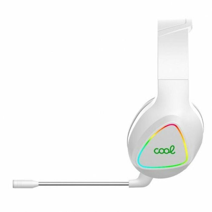 Auriculares con Micrófono Cool Blanco 4