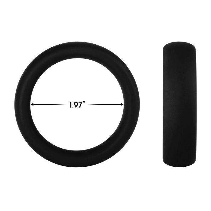 Anillo para el Pene Forto Negro L Ø 50 mm 3