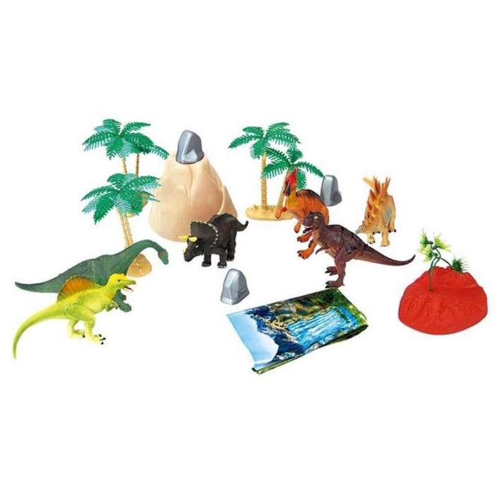 Figuras animales dinosaurios en bote 30 pzas - modelos surtidos Figuras animales dinosaurios en bote 30 pzas - modelos surtidos