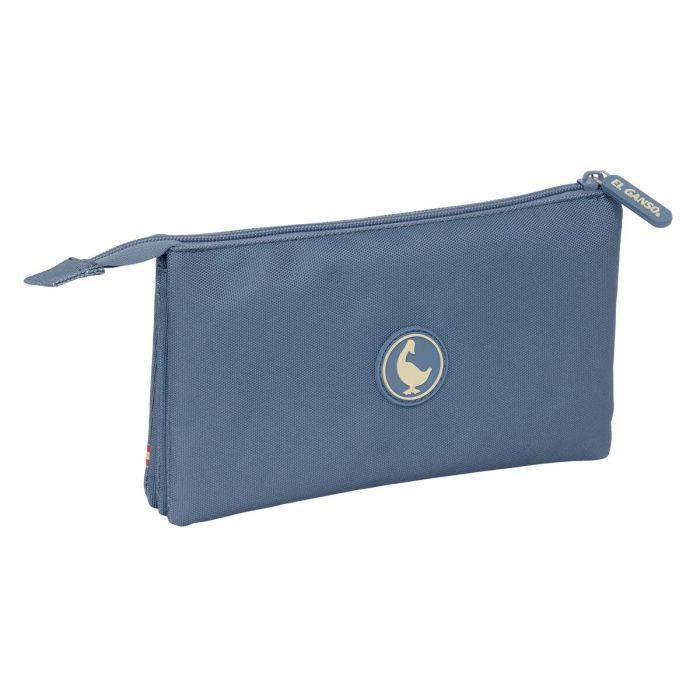 Portatodo Triple El Ganso Azul 22 x 12 x 3 cm 1 Portatodo Triple El Ganso Azul 22 x 12 x 3 cm 1