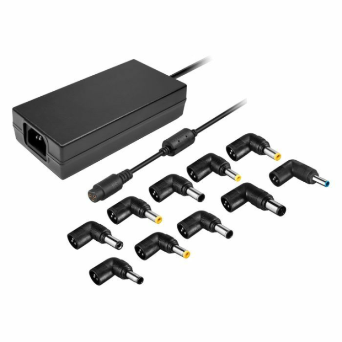 Leotec LENCSHOME120 Cargador Universal 120W para Portátiles y Dispositivos Móviles con 10 Puntas Negro Leotec LENCSHOME120 Cargador Universal 120W para Portátiles y Dispositivos Móviles con 10 Puntas Negro