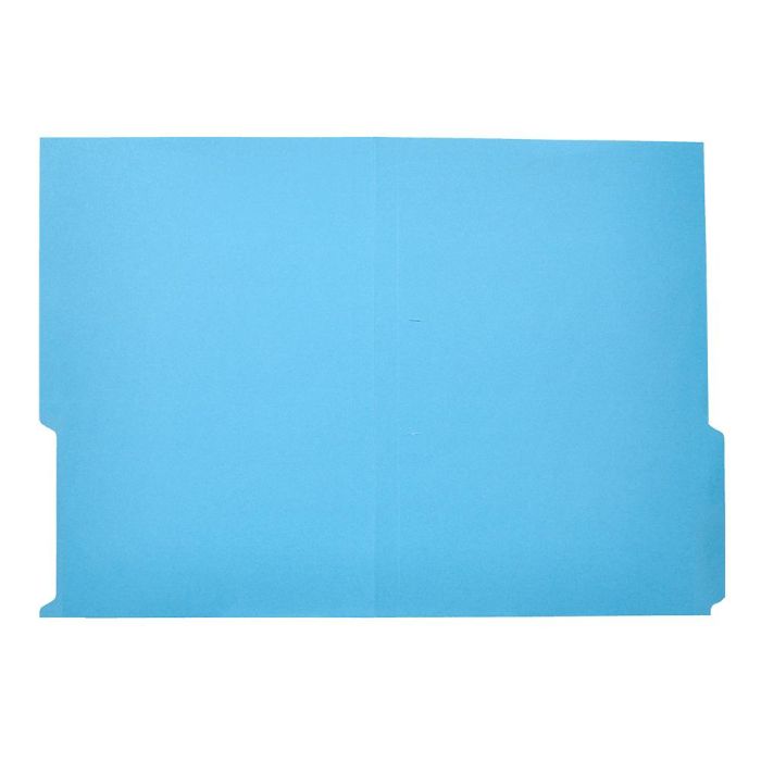 Subcarpeta Cartulina Liderpapel Din A4 Pestaña Inferior 240 gr-M2 Azul 50 unidades 6