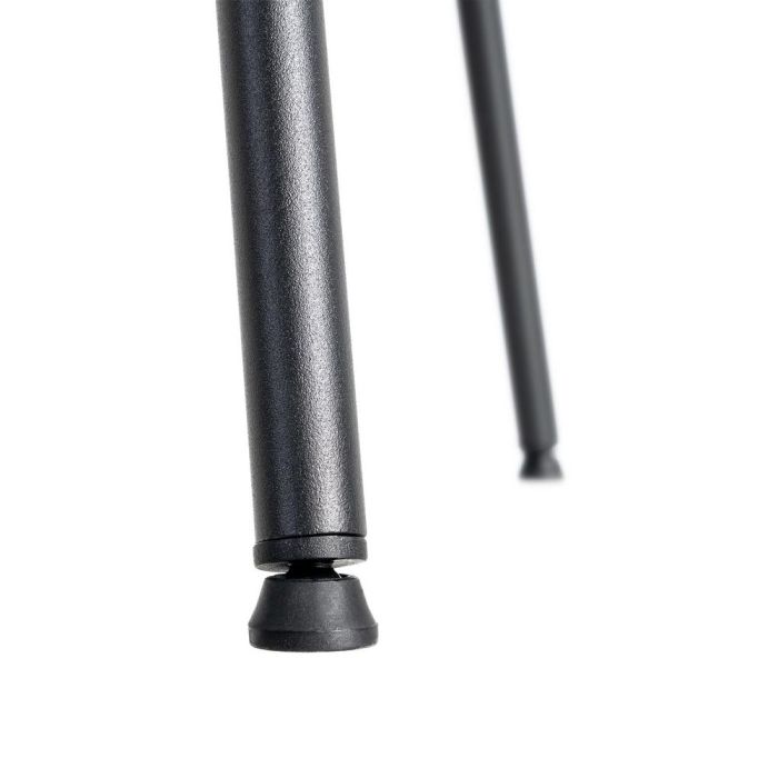 Silla Negro Metal / Simil Piel 59 X 50,50 X 81,50 cm