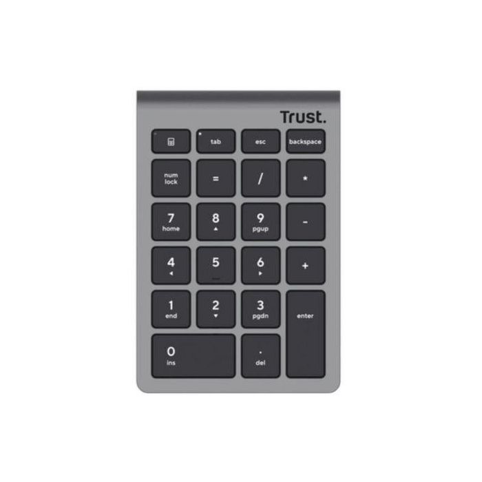 Trust 25709 Teclado Numérico Inalámbrico Xalas Wireless con USB 2.4GHz, 22 Teclas de Tijera, Plata 2 Trust 25709 Teclado Numérico Inalámbrico Xalas Wireless con USB 2.4GHz, 22 Teclas de Tijera, Plata 2