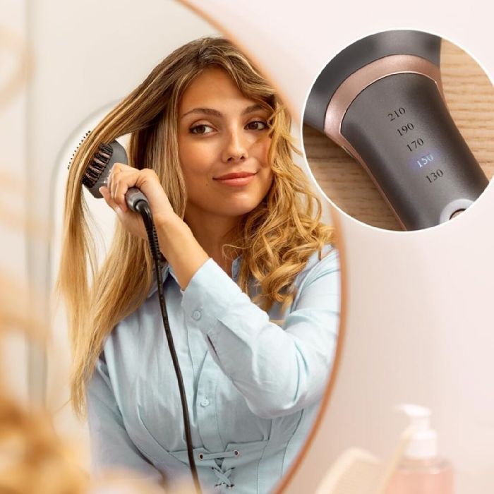 Cepillo Térmico Cecotec InstantCare SquareBrush 1 Cepillo Térmico Cecotec InstantCare SquareBrush 1