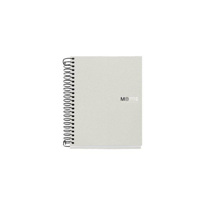 Bloc Miquelrius The Original Notebook 6 Micro.Tapa Pp A6 150H 70G Cuadric.5X5 Gris (Set de 5)