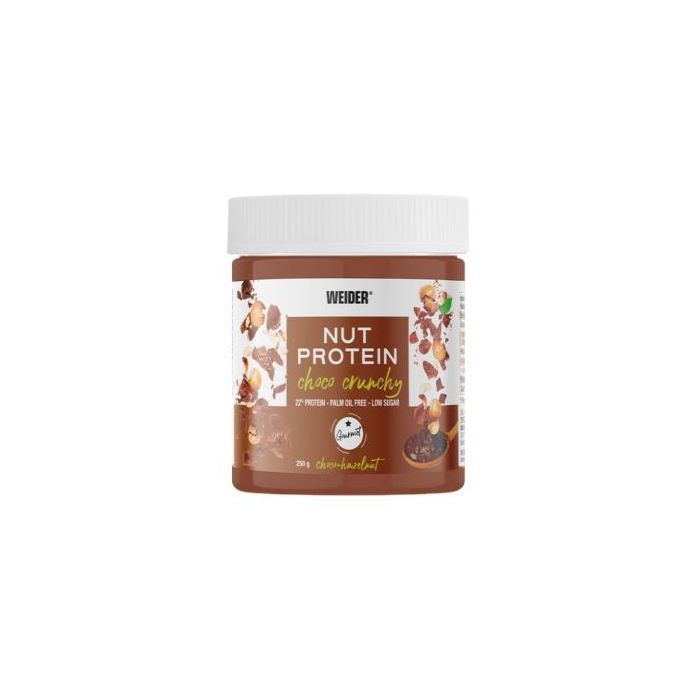 Weider Nut Protein Crema De Chocolate Crunchy 250G Weider Nut Protein Crema De Chocolate Crunchy 250G