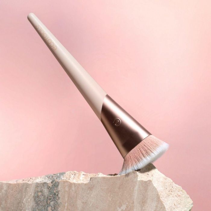 Ecotools LUXE flawless foundation brush - Brocha de Maquillaje para Base Líquida, Crema o Polvo, Cobertura Impecable, Vegana, 1 Unidad 3
