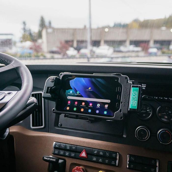 RAM Mounts IntelliSkin Next Gen para Samsung Tab Active3 - Funda protectora con carga USB-C y conexión GDS 6