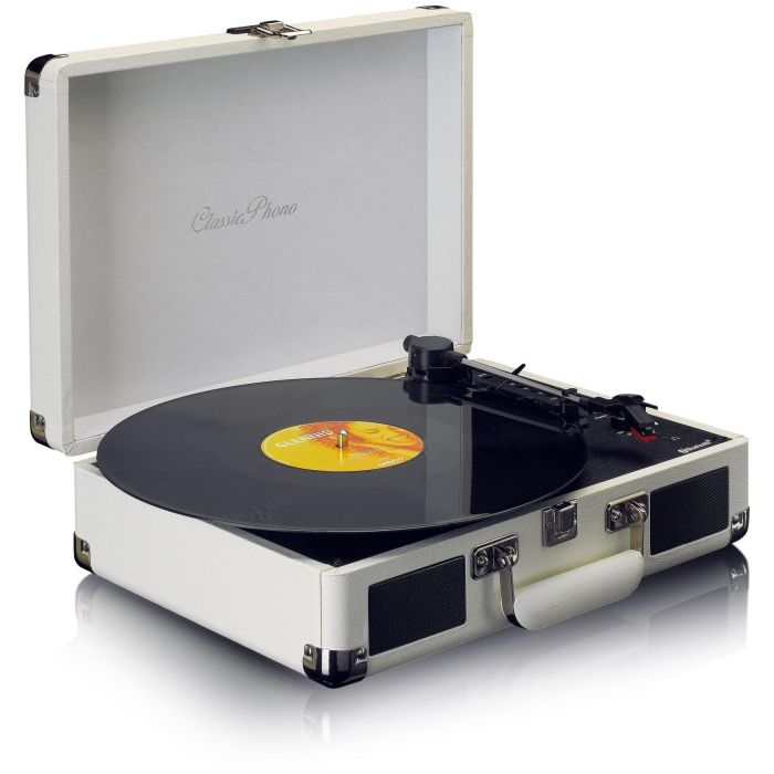 Tocadiscos Lenco TT-115CR Blanco 1 Tocadiscos Lenco TT-115CR Blanco 1
