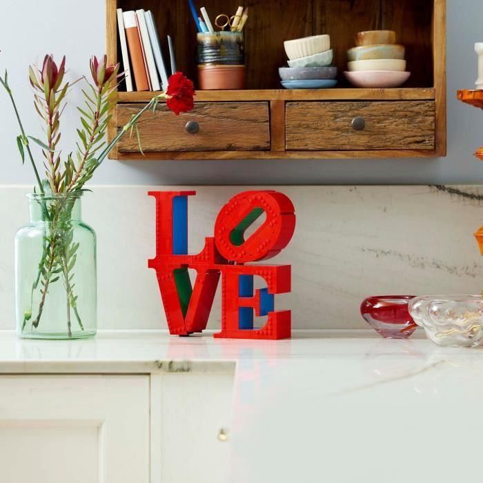 LEGO 31214 Art LOVE Set de Construcción para Adultos - Decoración y Regalo para Parejas 2 LEGO 31214 Art LOVE Set de Construcción para Adultos - Decoración y Regalo para Parejas 2