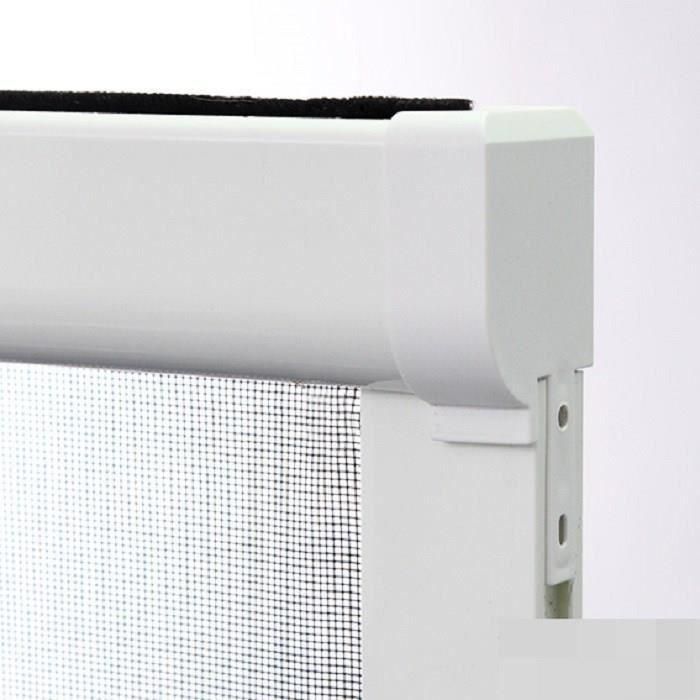 Pantalla enrollable de PVC para ventana - H145 x L100 cm 1 Pantalla enrollable de PVC para ventana - H145 x L100 cm 1