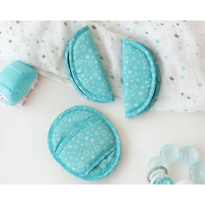 Almohadillas para Cinturón de Seguridad Azul 3 Almohadillas para Cinturón de Seguridad Azul 3