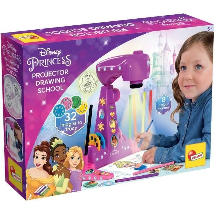Proyector escolar de dibujo - Princesa - para dibujar todas tus Princesas favoritas - LISCIANI Proyector escolar de dibujo - Princesa - para dibujar todas tus Princesas favoritas - LISCIANI