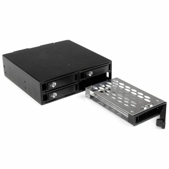 Rack Startech SATSASBP425 Negro Portátil 2,5" 2